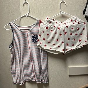 Girls 4th of July set